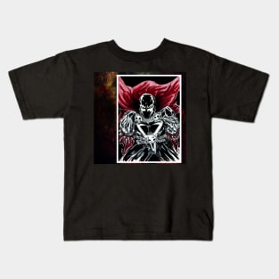 spawn in symbiote night Kids T-Shirt